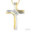 Cross Diamond Fashion Pendant