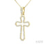 Cross Diamond Fashion Pendant