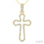 Cross Diamond Fashion Pendant