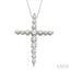 Journey Cross Diamond Fashion Pendant