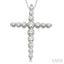 Journey Cross Diamond Fashion Pendant