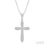 Cross Diamond Fashion Pendant
