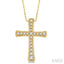 Cross Diamond Fashion Pendant