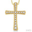 Cross Diamond Fashion Pendant