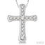 Cross Diamond Fashion Pendant
