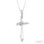 Cross Diamond Fashion Pendant