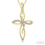 Cross Diamond Fashion Pendant