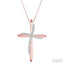 Cross Diamond Fashion Pendant