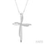 Cross Diamond Fashion Pendant