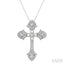 Cross Diamond Fashion Pendant