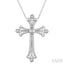 Cross Diamond Fashion Pendant