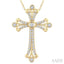 Cross Diamond Fashion Pendant