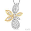 Flower Halo Lovebright Diamond Fashion Pendant