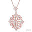 Floral Diamond Fashion Pendant