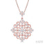 Floral Diamond Fashion Pendant