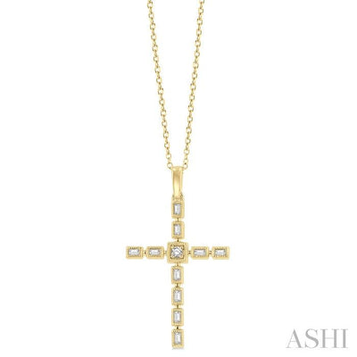 Cross Diamond Fashion Pendant
