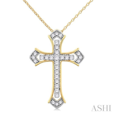 Cross Diamond Fashion Pendant