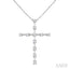 Cross Floating Diamond Fashion Pendant