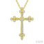 Clover Cross Diamond Fashion Pendant