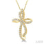 Cross Diamond Fashion Pendant
