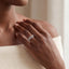 Diamond Bypass Fashion Ring