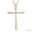 Cross Diamond Fashion Pendant