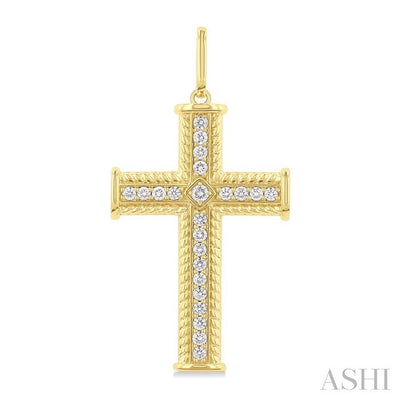 Cross Diamond Fashion Pendant