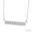 Bar Diamond Pendant