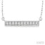Bar Diamond Pendant