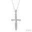 Cross Diamond Fashion Pendant
