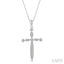 Cross Diamond Fashion Pendant