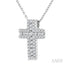 Cross Diamond Fashion Pendant