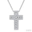Cross Diamond Fashion Pendant