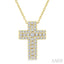 Cross Diamond Fashion Pendant