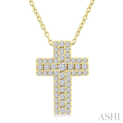 Cross Diamond Fashion Pendant
