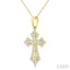 Cross Diamond Fashion Pendant