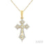Cross Diamond Fashion Pendant