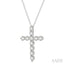 Cross Diamond Fashion Pendant