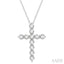 Cross Diamond Fashion Pendant