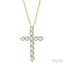 Cross Diamond Fashion Pendant