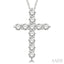 Cross Diamond Fashion Pendant