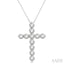 Cross Diamond Fashion Pendant
