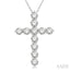 Cross Diamond Fashion Pendant