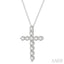 Cross Diamond Fashion Pendant