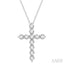 Cross Diamond Fashion Pendant