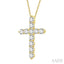 Cross Diamond Fashion Pendant