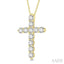 Cross Diamond Fashion Pendant