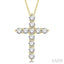 Cross Diamond Fashion Pendant