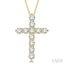 Cross Diamond Fashion Pendant