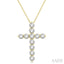 Cross Diamond Fashion Pendant